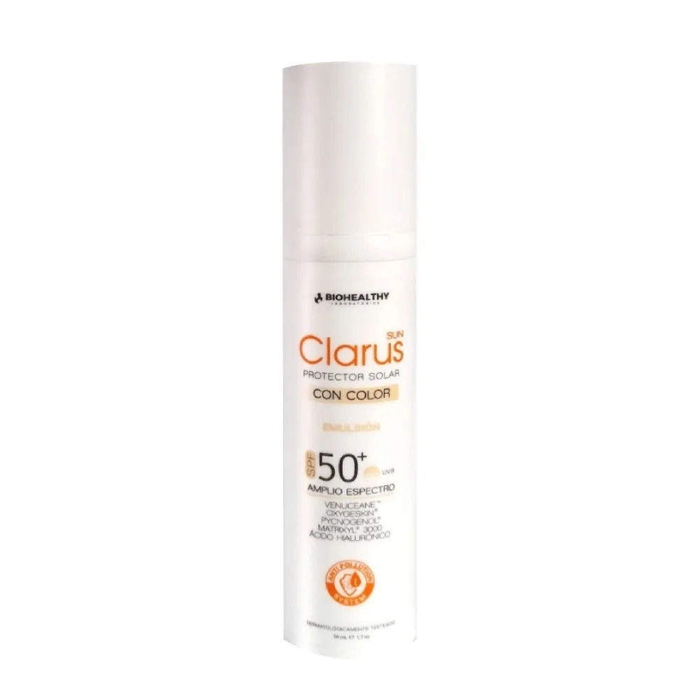 Clarus Color Emulsión SPF 50+ X50ML