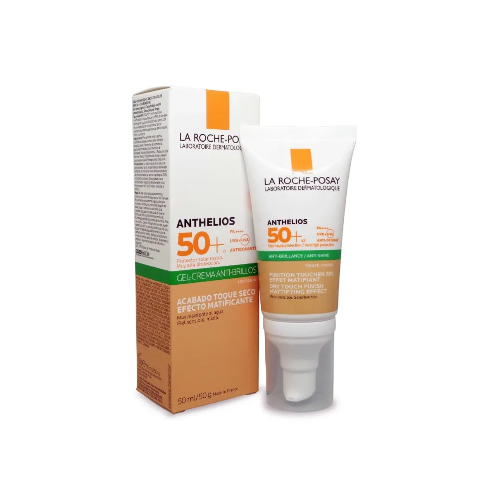 Anthelios Gel-Crema Antibrillo Con Color x 50 ML