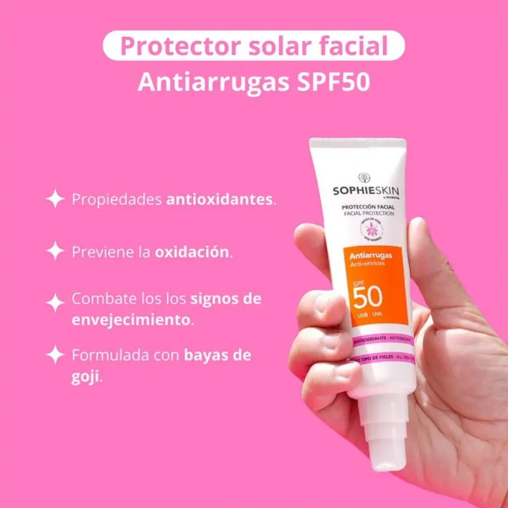 Sophieskin Protector Solar Antiarrugas x 50 ML