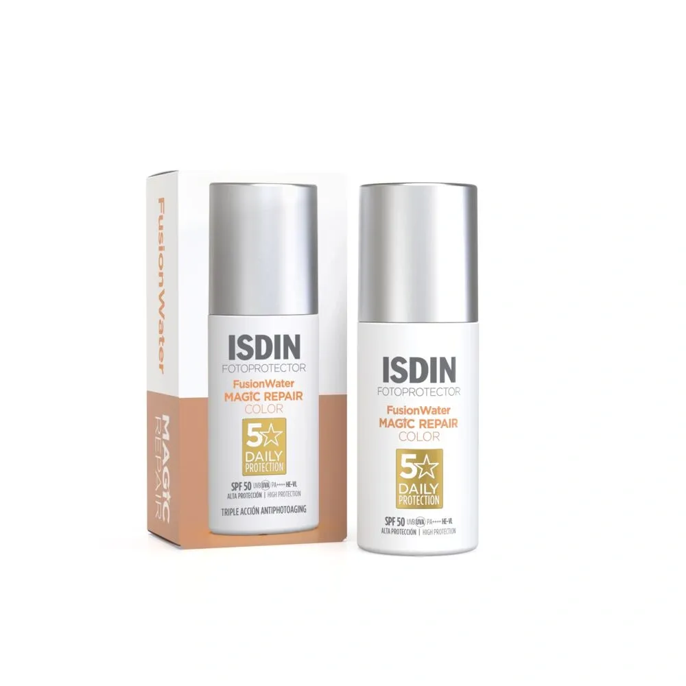 Isdin Fotoprotector Fusion Water Magic Repair Color-50 ML