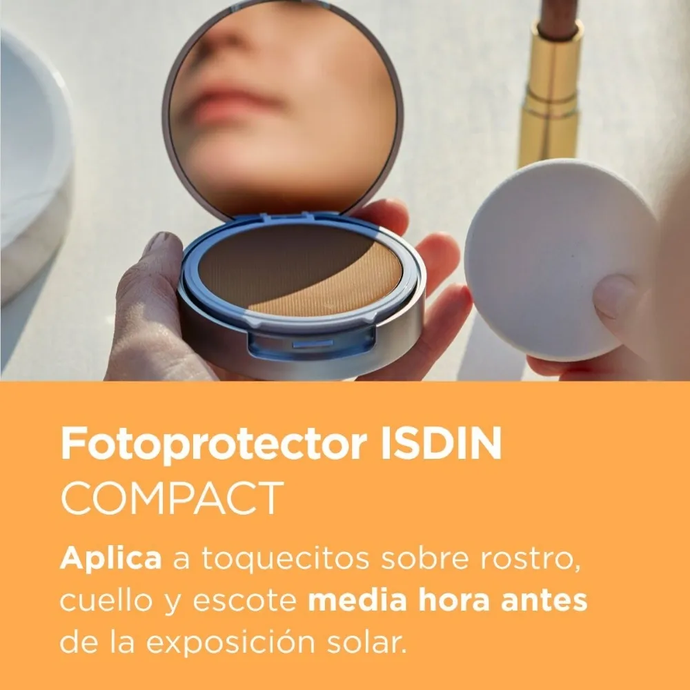 Isdin Fotoprotector Compacto SPF 50+ Tono Bronce X10GR