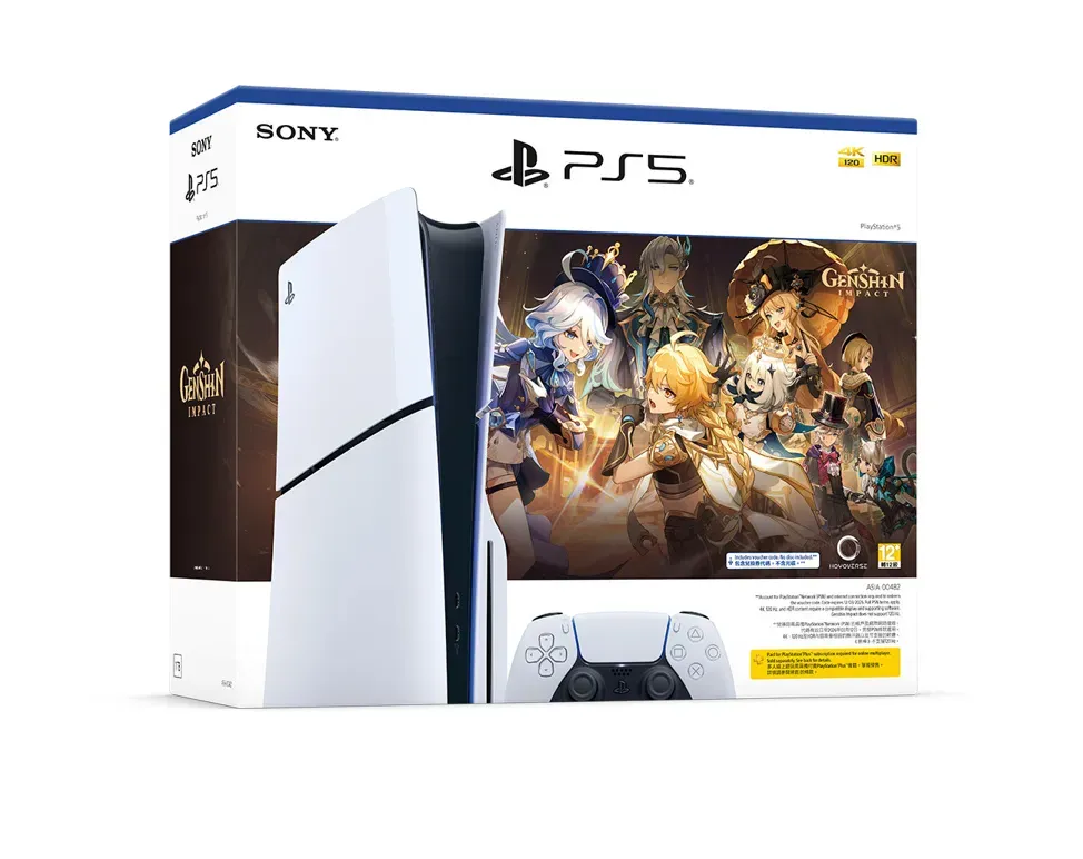 Consola Play Station 5 Slim Disco 1TB Edition Genshin Impact