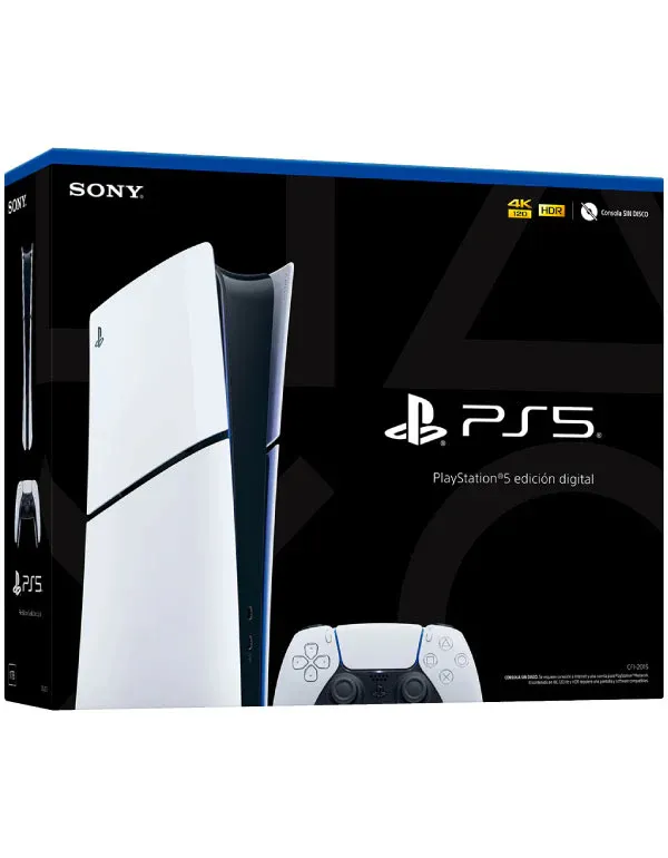 Consola Play Station 5 Slim Digital 1TB Blanco