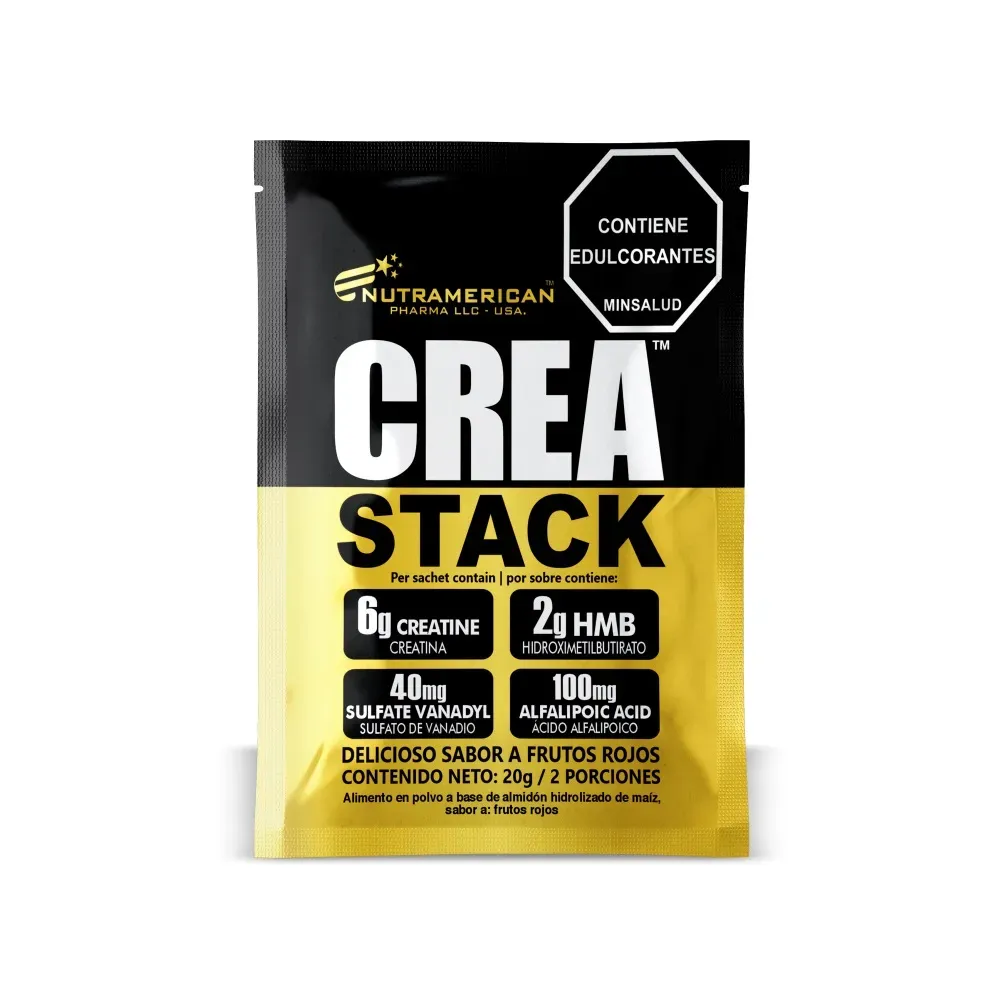 Crea Stack 1.3 LB  Sobres Creatina