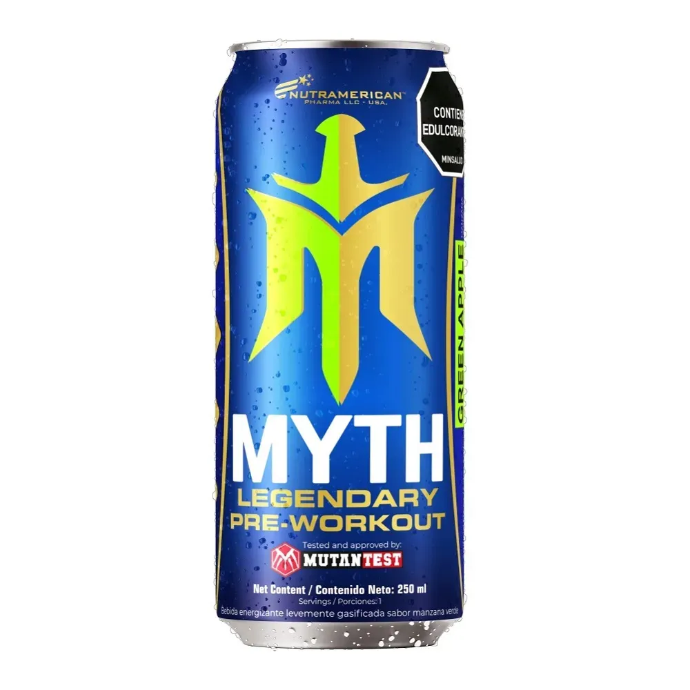 Myth Legendary Pre-Workout Lata X 12 und -  Pre entreno + Bebida energizante