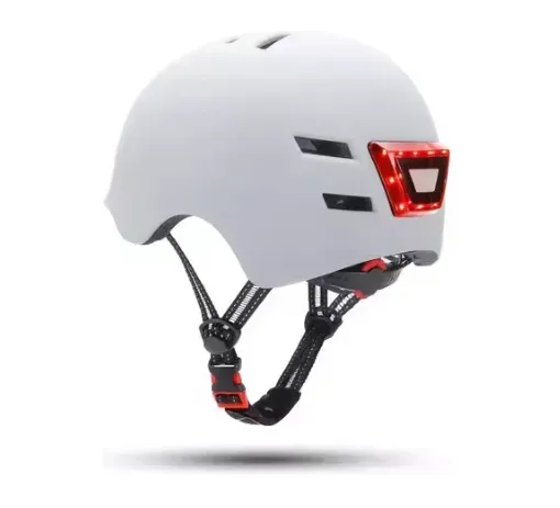 Casco Urbano Ajustable Equipado Con Luz Led