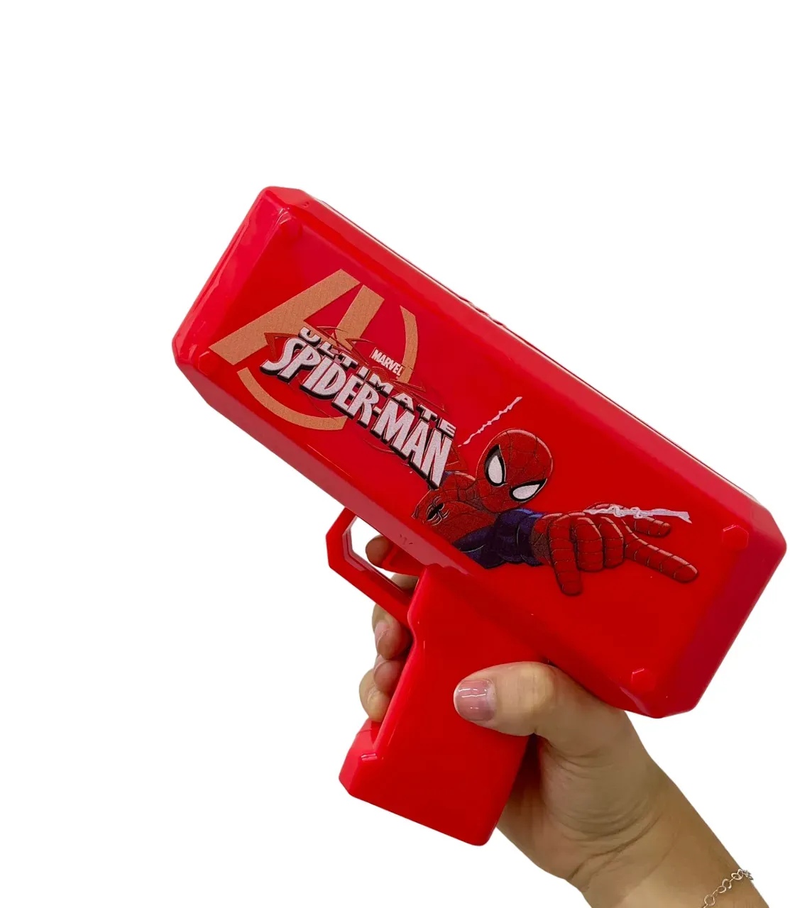 Pistola De Burbujas Spiderman