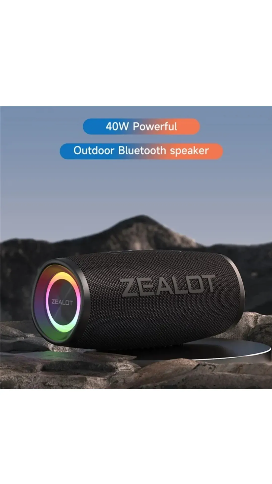 Parlante Zealot S56 Bluetooth 