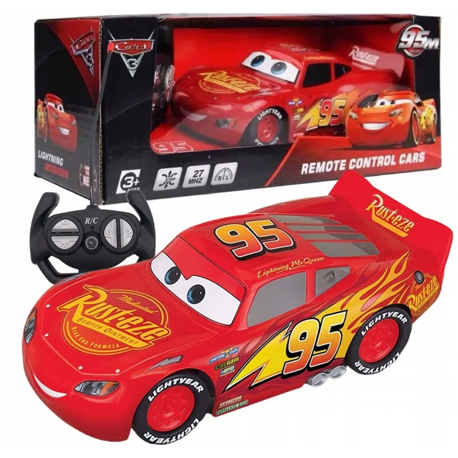 Carro Rayo McQueen A Control Remoto 