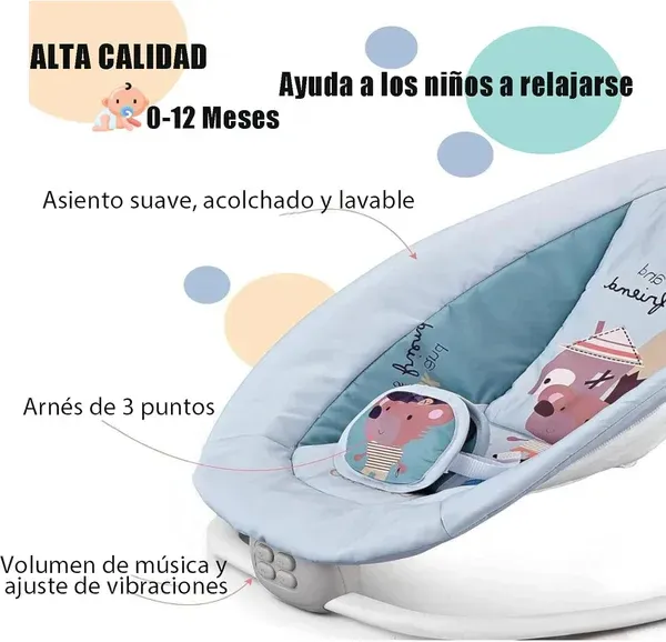 Silla Mecedora Para Bebé