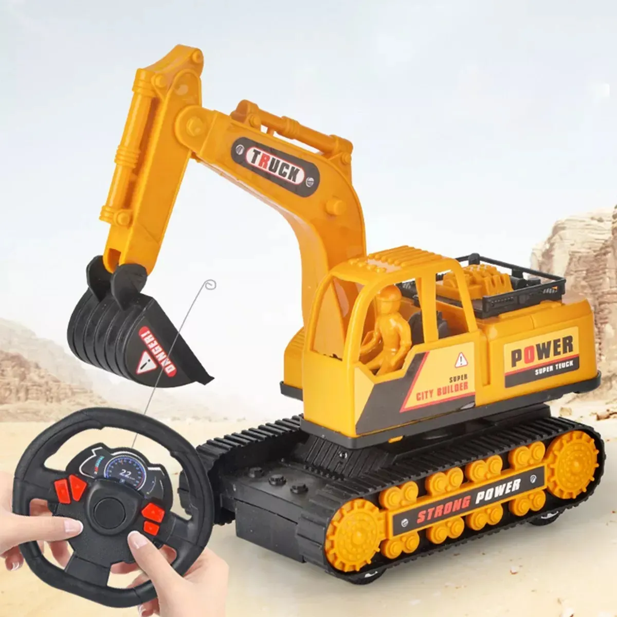 Excavadora Truck A Control Remoto 