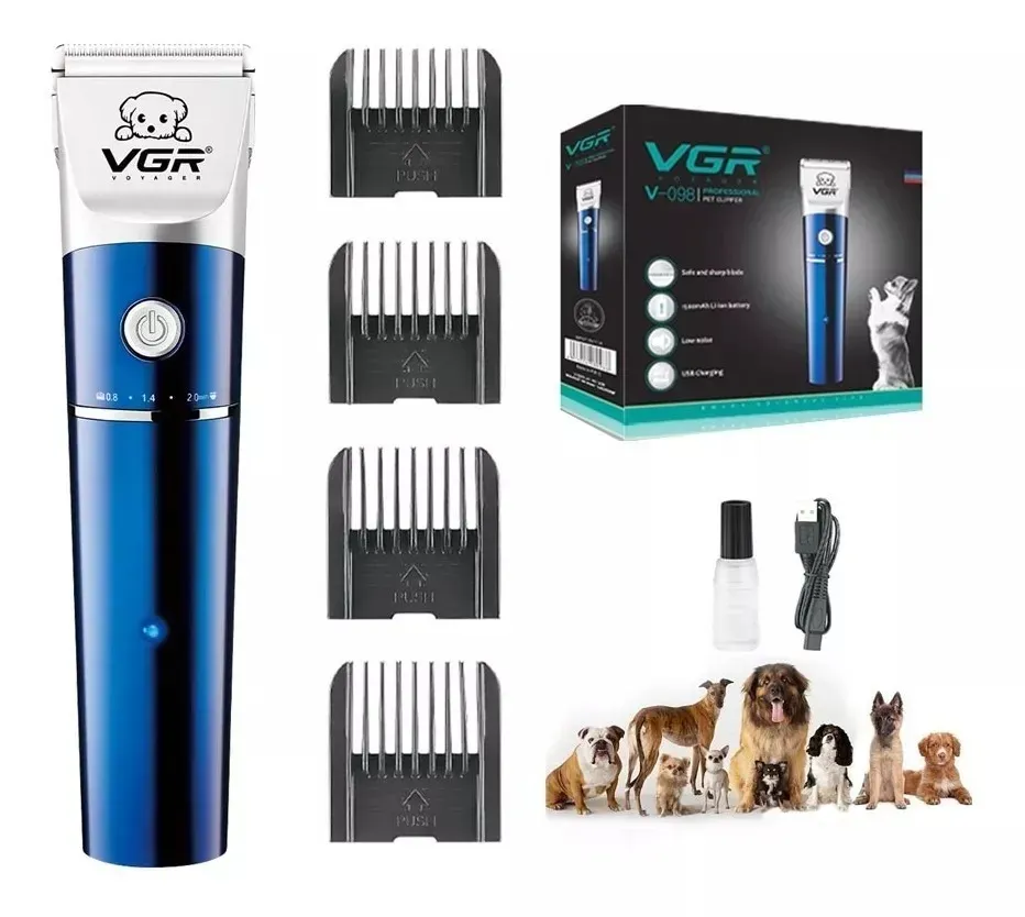 Maquina Peluquera Para Mascotas VGR Profesional 