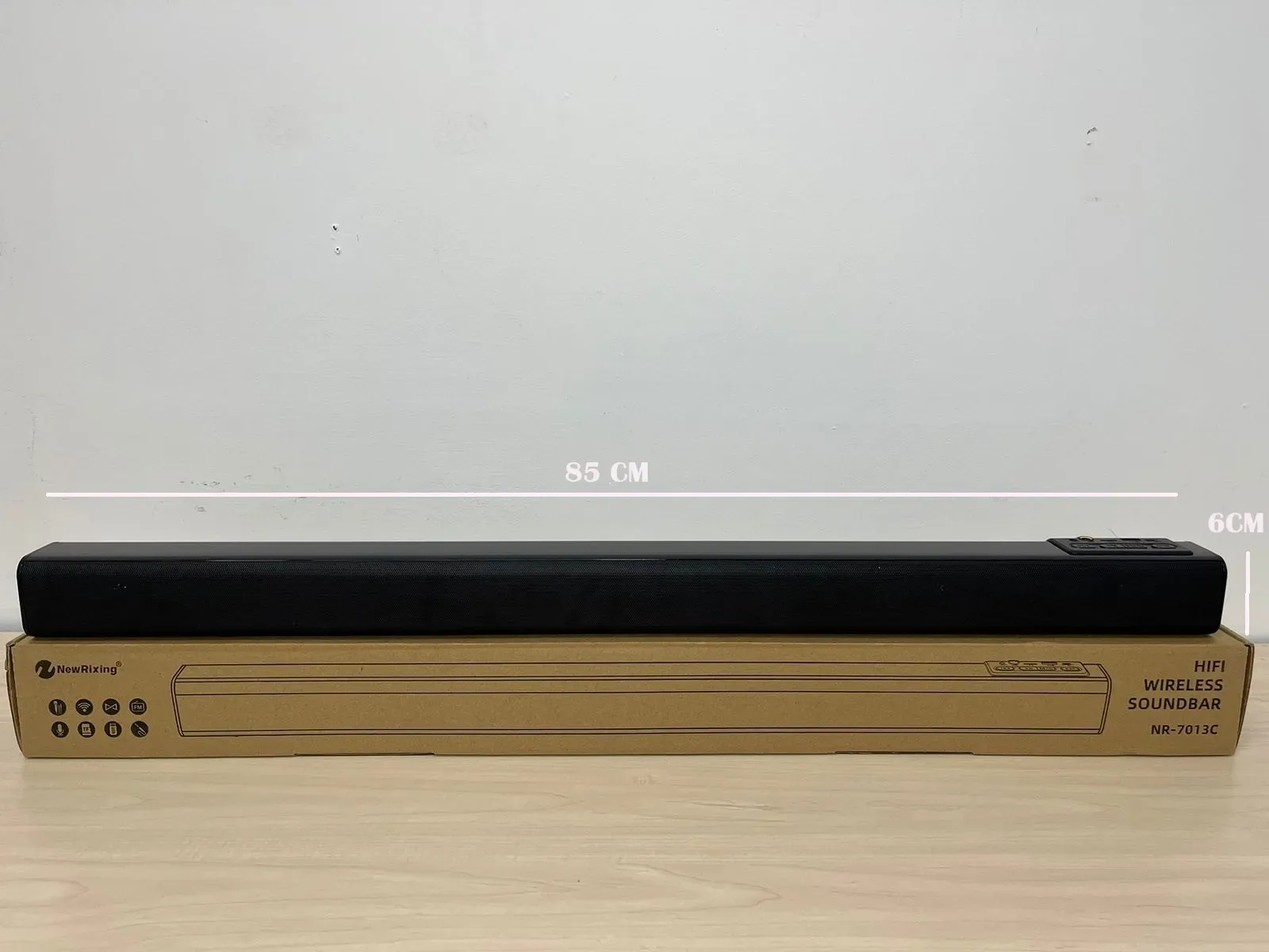 Barra de sonido 85cm NewRixing NR-7013C 