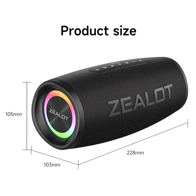 Parlante Zealot S56 Bluetooth 