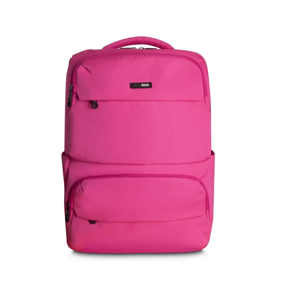 Morral Portacomputador TechBag 15" Rosa Ref. L-1550