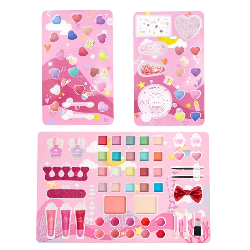 Kit Maquillaje Infantil En Maleta Con Ruedas