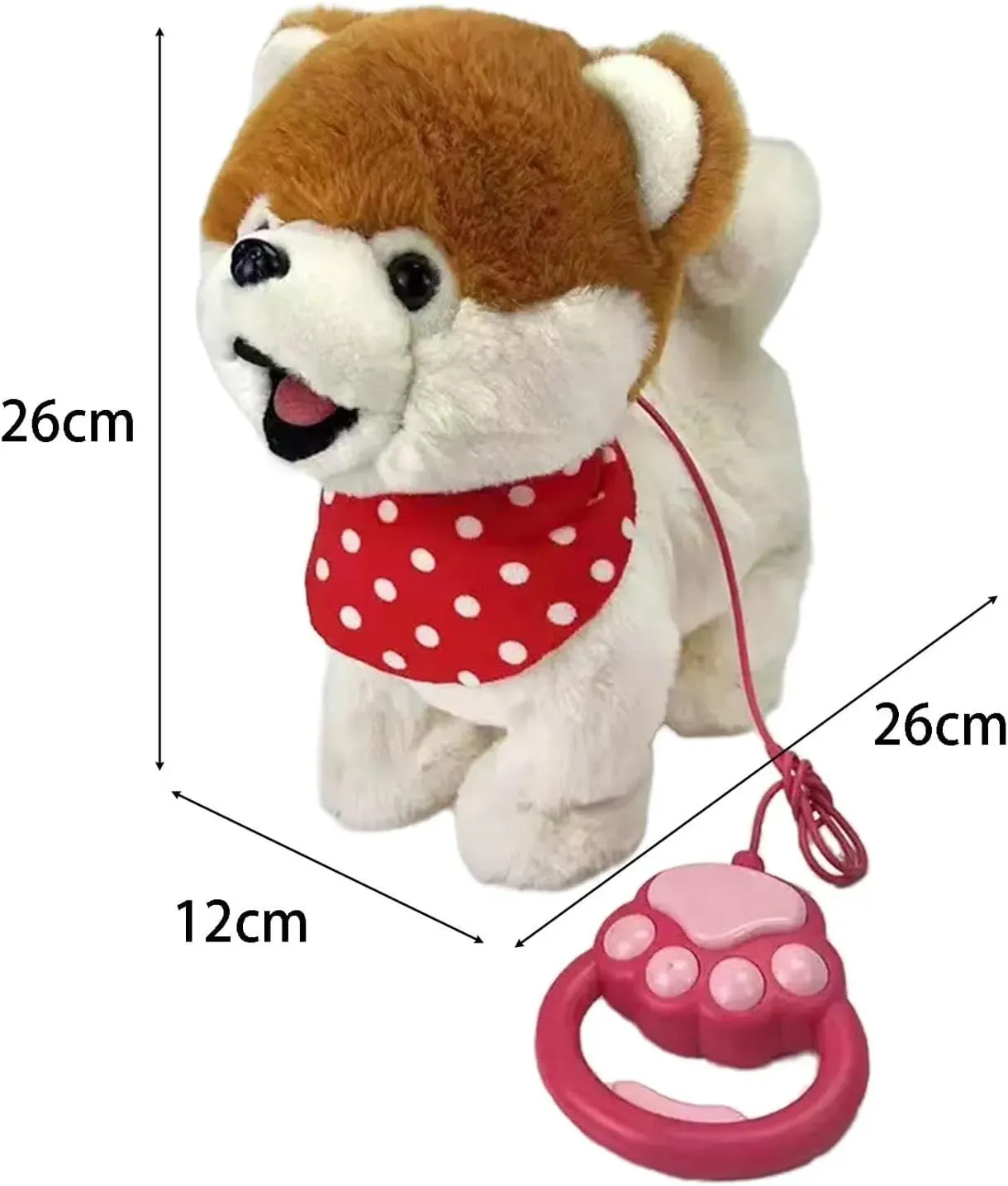 Perrito de Peluche Interactivo con Control Remoto