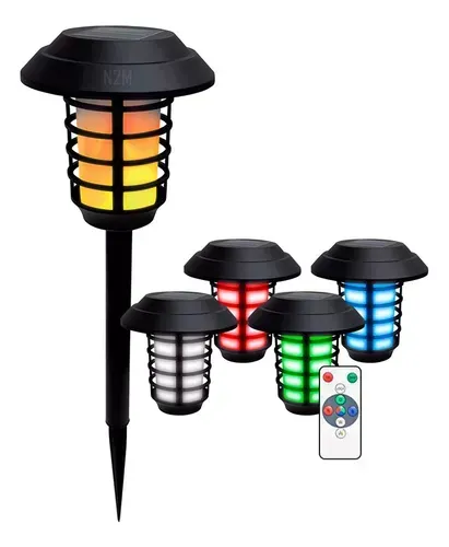 Luces Solares LED De Colores