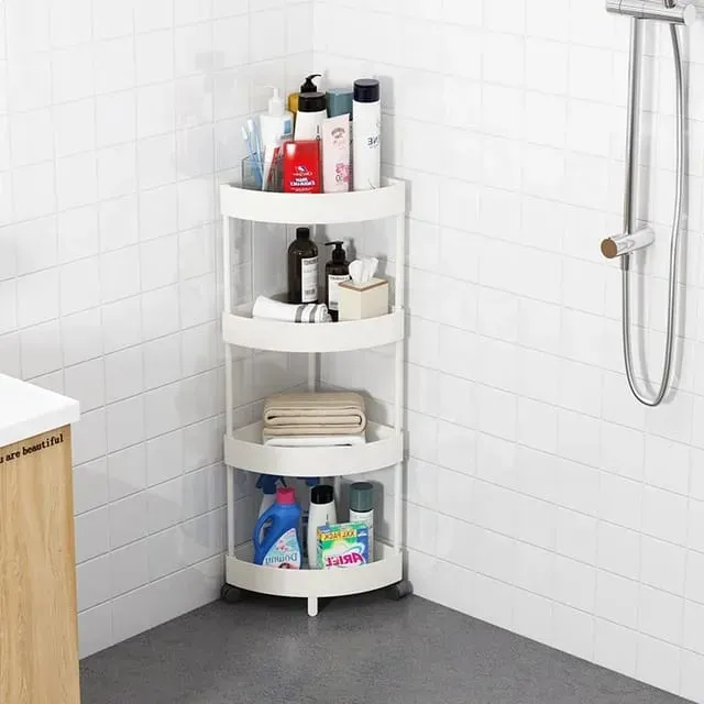 Estante Organizador de 4 Niveles para Cocina y Baño