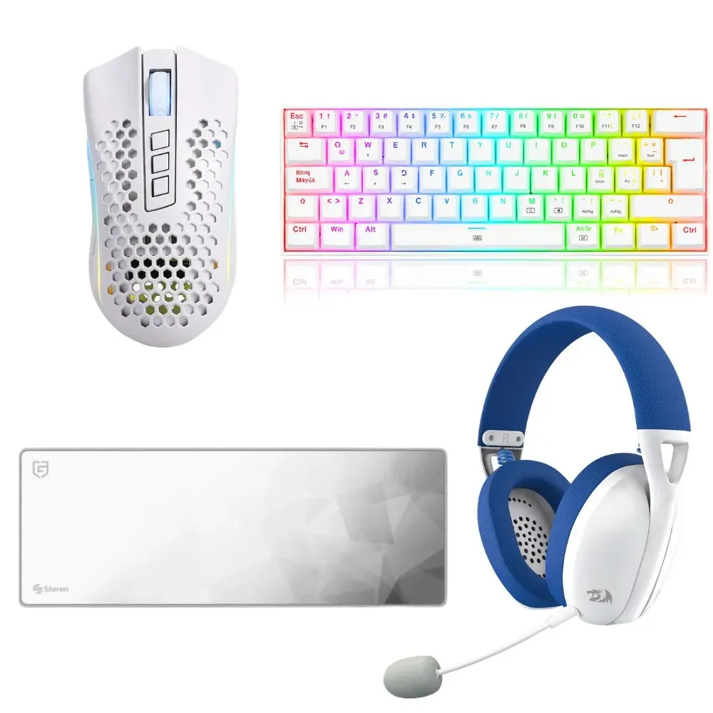 Combo Gamer: IRE H848 + Storm Pro M808 + COM-044 + K630W-RGB