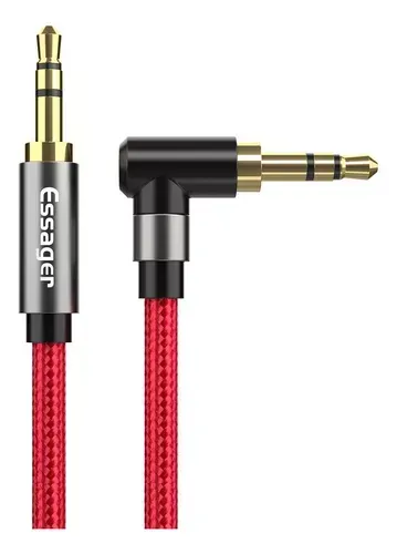 Cable 3.5mm 1mtr 90 Grados Lh077