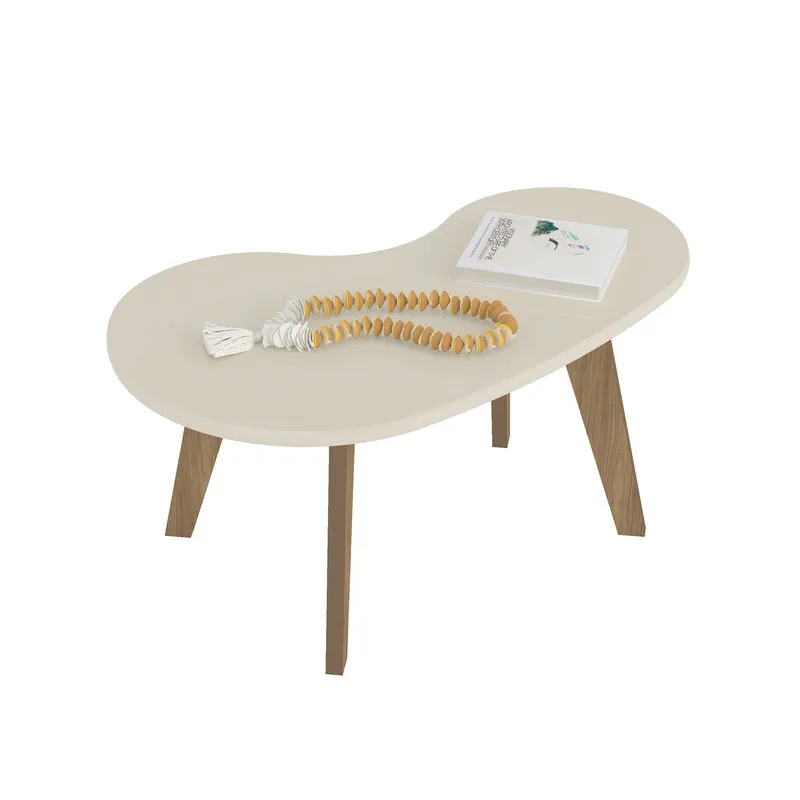 Mesa De Centro O Auxiliar En Mdp 91X44 Cm Blanco