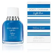 Perfume Light Blue Italian Love Men 100 Ml Eau De Toilette Original