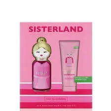 Perfume Estuche Benetton Sisterland Pink Raspberry 80 Ml Eau De Toilette Original