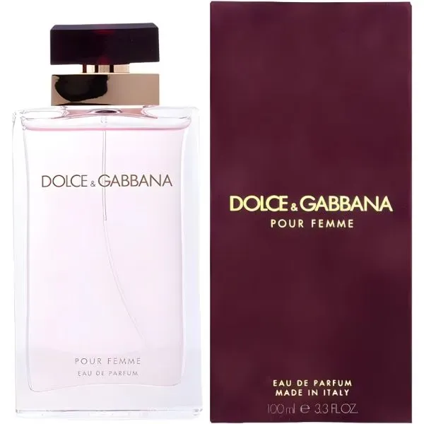 Perfume Dolce & Gabanna Pour Femme Woman Eau de Toilette 100ml Original 