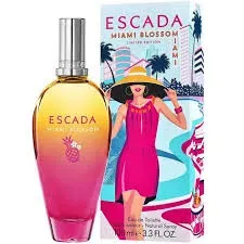 Perfume Escada Miami Blossom x 100 ml Toilette Woman  Original 