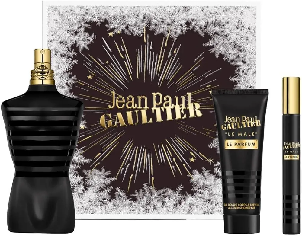 Perfume Jean Paul Gaultier Estuche Le Male Men 3 Piezas  Eau de Parfum Original 