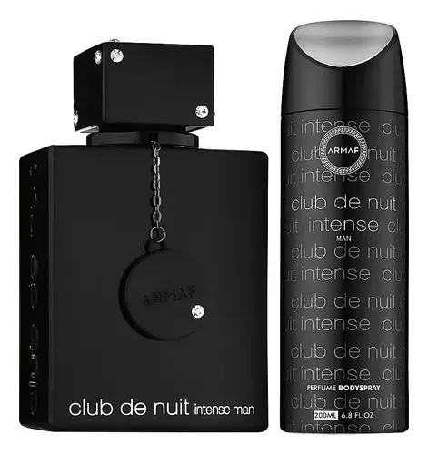 Perfume Arabe Armaf Estuche Club de Nuit Intense Men 2 Piezas Eau de Toilette Original 