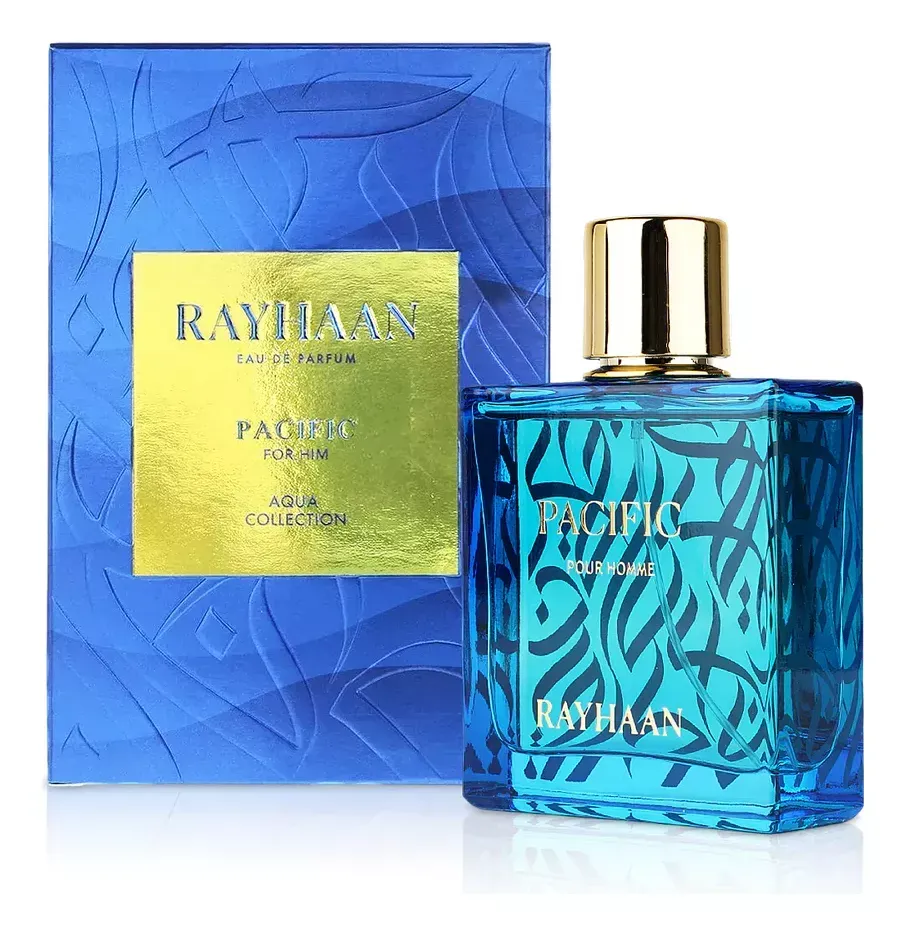 Perfume Rayhaan Pacific For Him  Men Eau de Parfum 100ml Original 