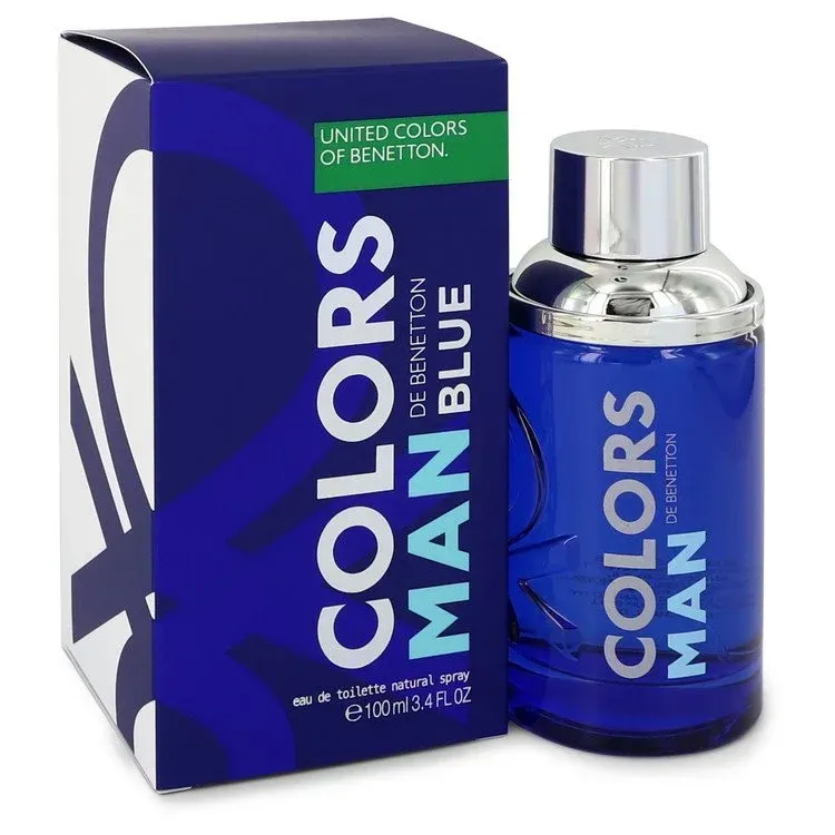 Perfume Benetton Colors Man Blue Men Eau de Toilette 100ml Original 