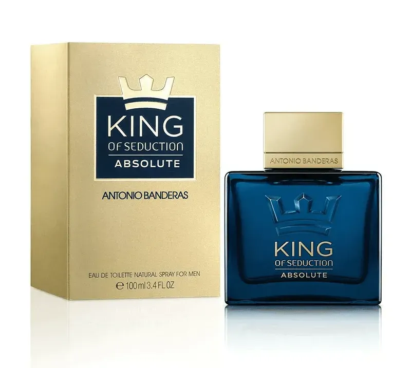 Perfume Antonio Banderas King Of Seduction Absolu Men Eau de Toilette 100ml Original 