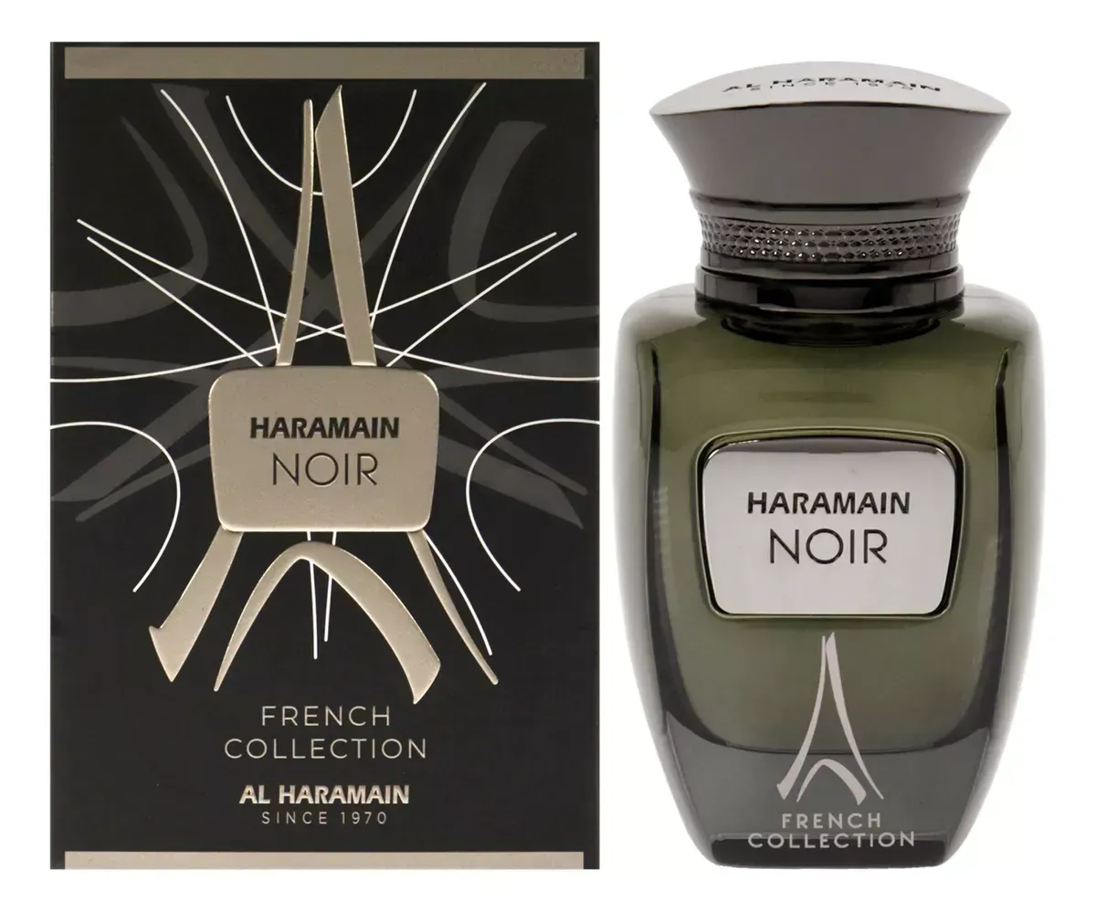 Perfume Arabe Al Haramain Noir French Collection Unisex Eau de Parfum 100ml Original 