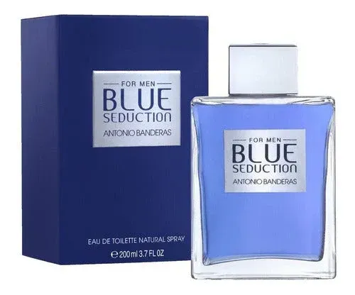 Perfume Antonio Banderas Blue Seduction Men 200ml Eau de Toilette Original 