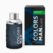 Perfume Benetton Colors Man Black Man Eau De Toilette 100 Ml Original