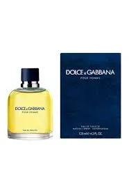 Perfume Dolce & Gabbana Pour Homme Eau De Toilette 125 ML Men Original 