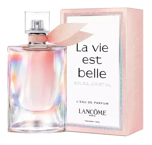 Perfume Lancome La Vie Est Belle Soleil Cristal Woman Eau de Parfum 100ml Original 