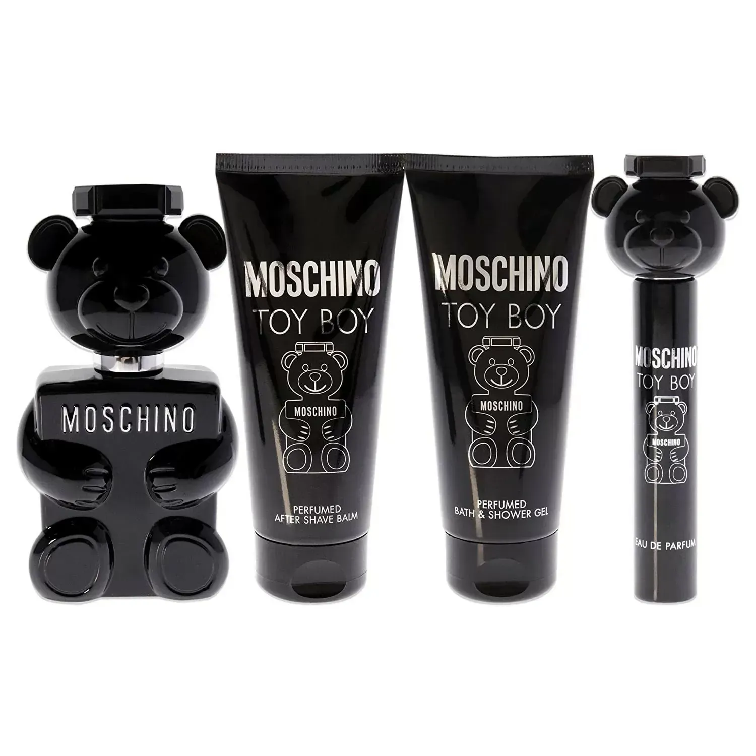  Perfume Estuche Moschino Toy  Boy Men 3 Piezas Eau de Parfum Original 