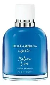 Perfume Light Blue Italian Love Men 100 Ml Eau De Toilette Original