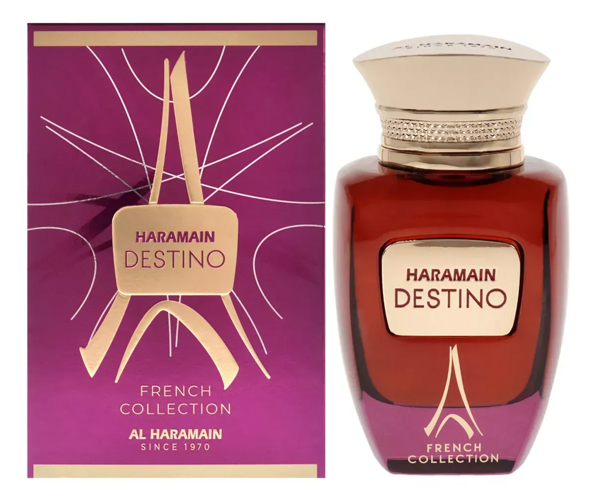 Perfume Arabe Al Haramain Destino French Collection Unisex Eau de Parfum 100ml Original 