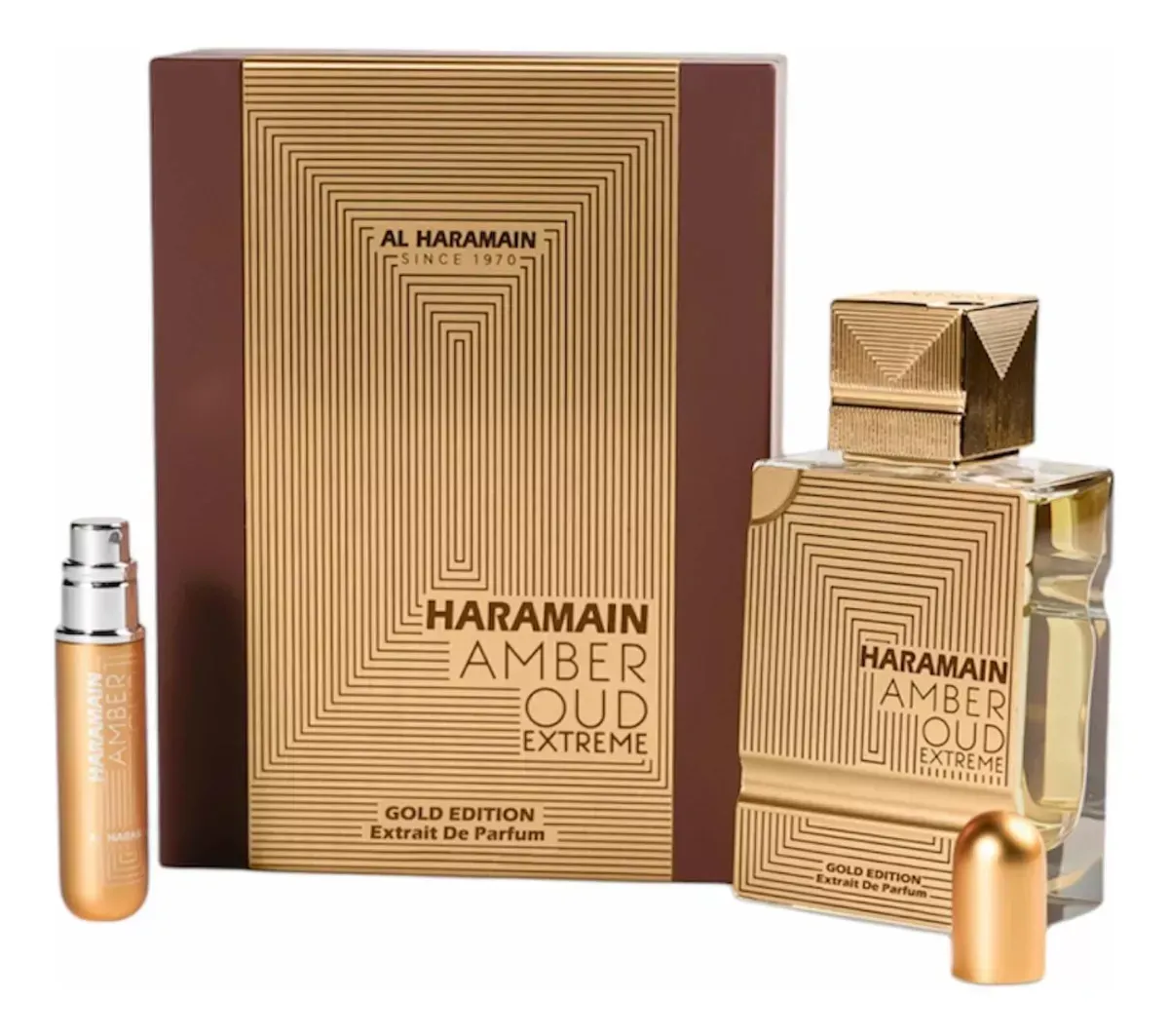 Perfume Arabe Al Haramain Amber Oud Gold Extreme Unisex 60ml Original 