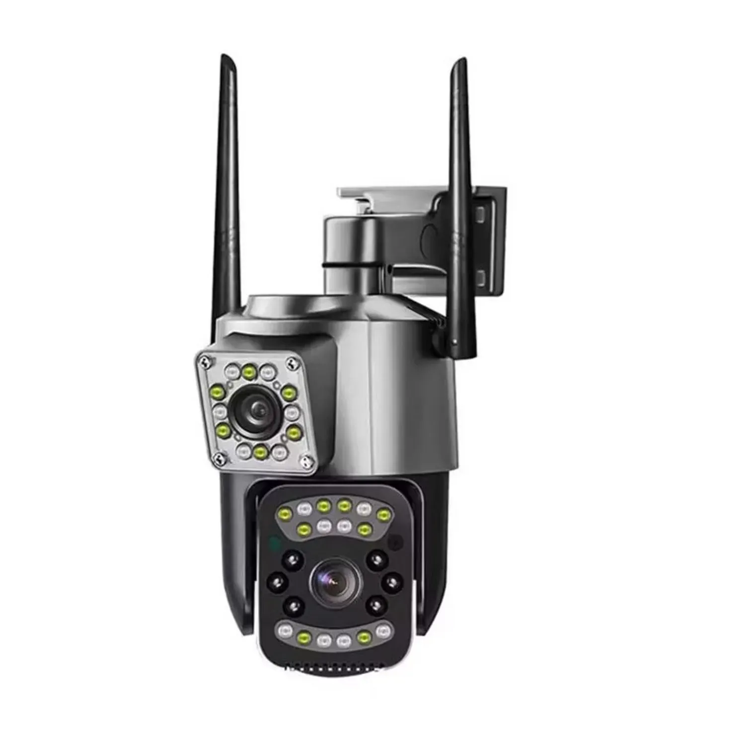 Camara De Seguridad Doble Lente Ptz Exterior 