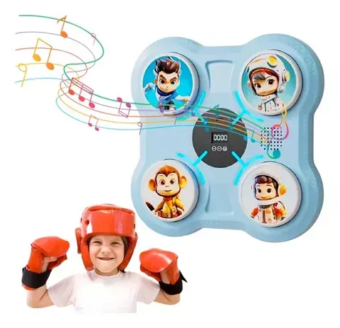 Combo Maquina De Boxeo Electronica Niños + Obsequio 