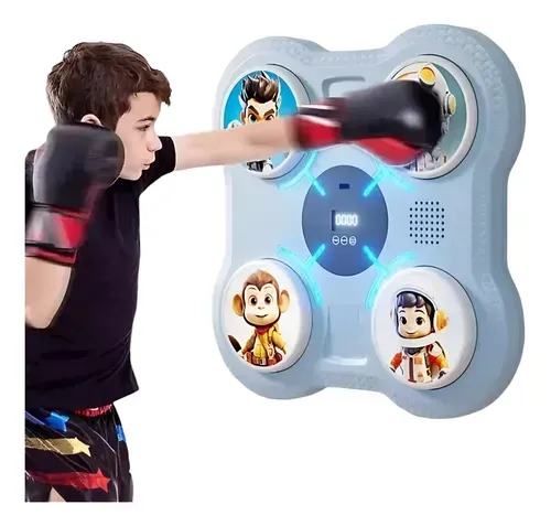 Combo Maquina De Boxeo Electronica Niños + Obsequio 