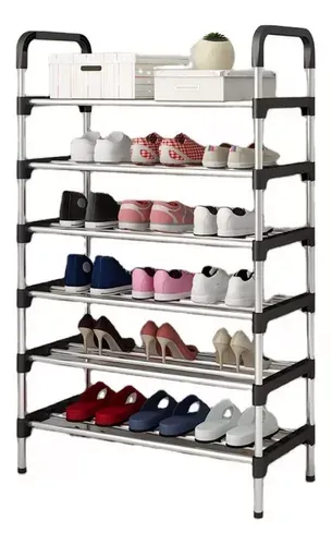 Organizador de zapatos metalico 6 niveles