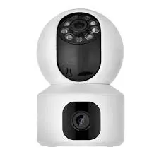 Camara De Seguridad Para Interior Doble Lente