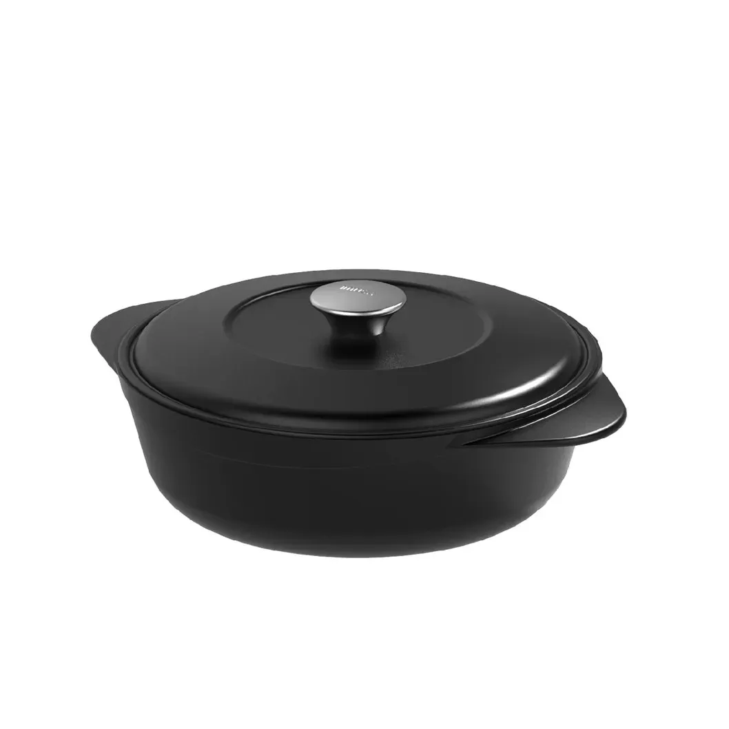 Cocotte Imusa 20cm Antiadherente Delicia Color Negro